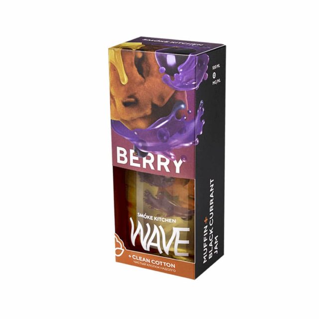 ЖИДКОСТЬ SMOKE KITCHEN WAVE 3. 100мл BERRY