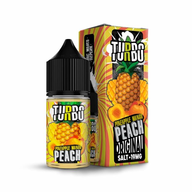 ЖИДКОСТЬ TURBO SALT Pineapple Mango Peach-min