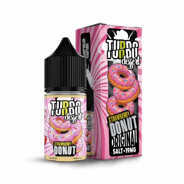 ЖИДКОСТЬ TURBO SALT Strawberry Donut-min