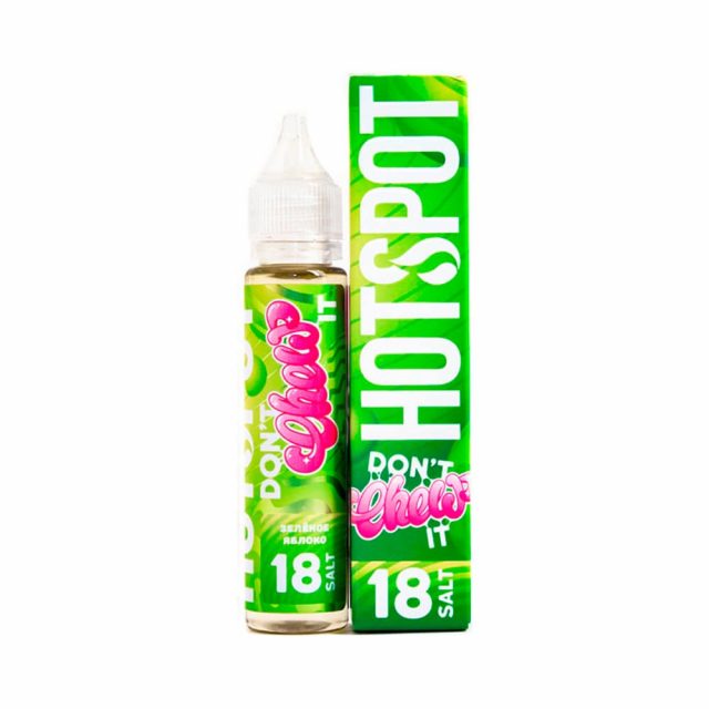 ЖИДКОСТЬ HOTSPOT DONT CHEW 2 Green Apple Bubble Gum