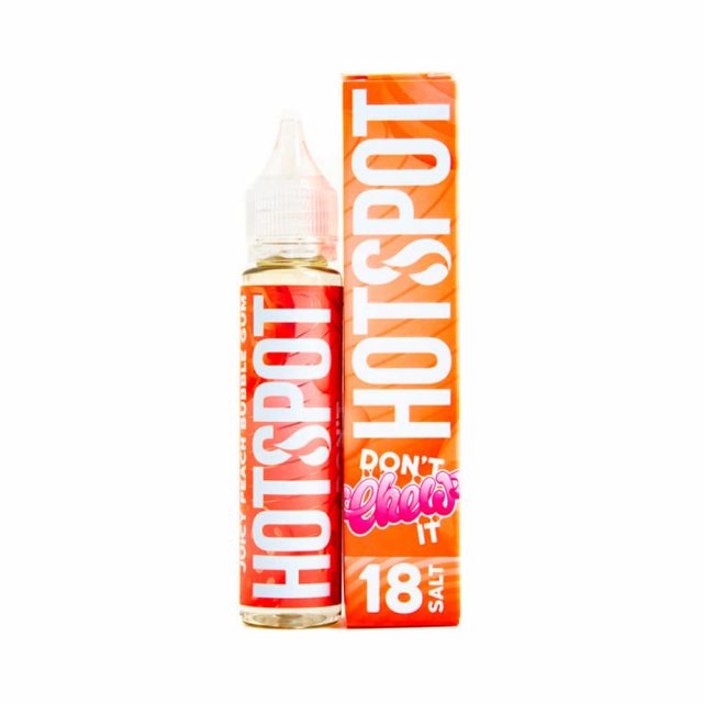 ЖИДКОСТЬ HOTSPOT DONT CHEW 2 Juicy Peach Bubble Gum