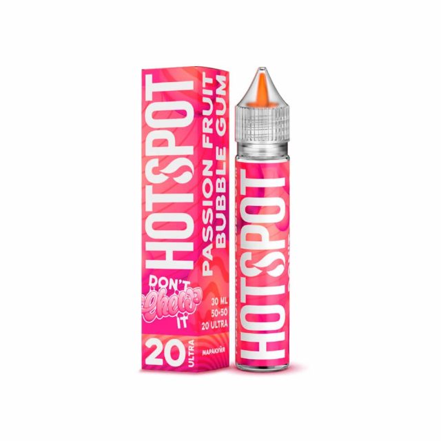 ЖИДКОСТЬ HOTSPOT DONT CHEW 2 ULTRA Passion Fruit Bubble Gum