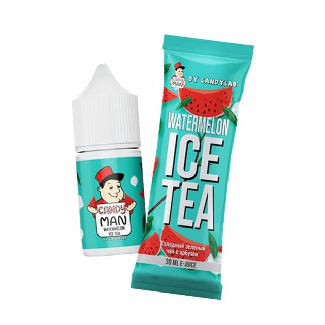 Жидкость CANDYMAN SALT 2X Watermelon Ice Tea-min