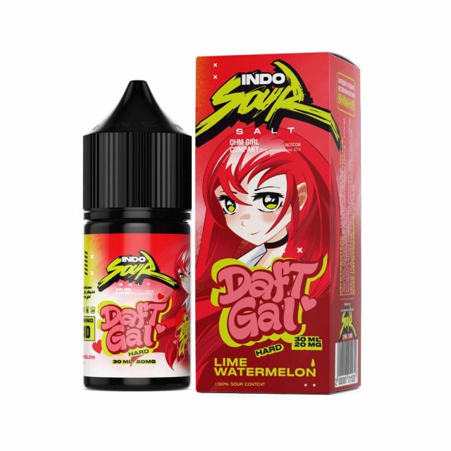 Жидкость INDO SOUR SALT 2 Daft Gal