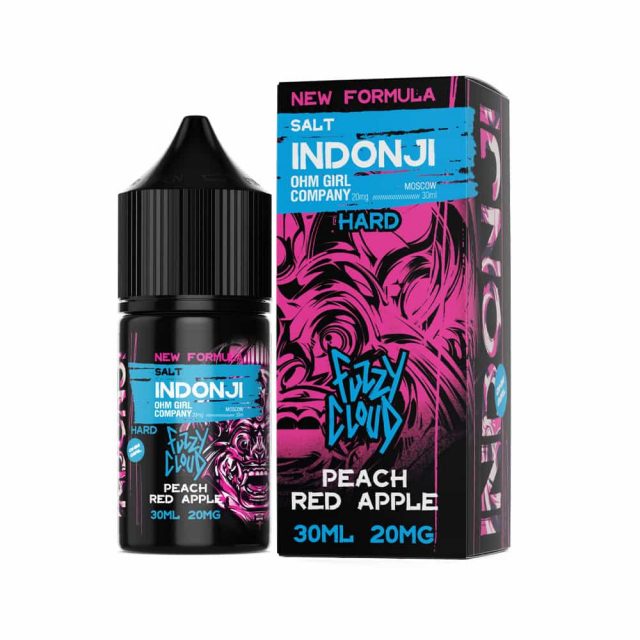 Жидкость INDONJI SALT 2 HARD Peach Red Apple