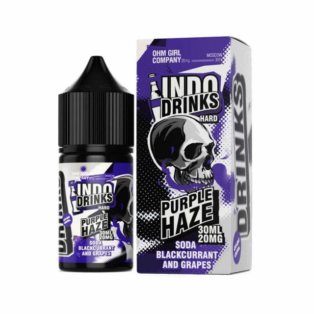 Жидкость INDO DRINKS SALT 2 HARD Purple Haze