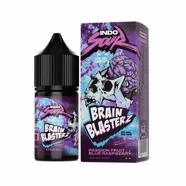 Жидкость INDO SOUR SALT 5 Brain Blasterz