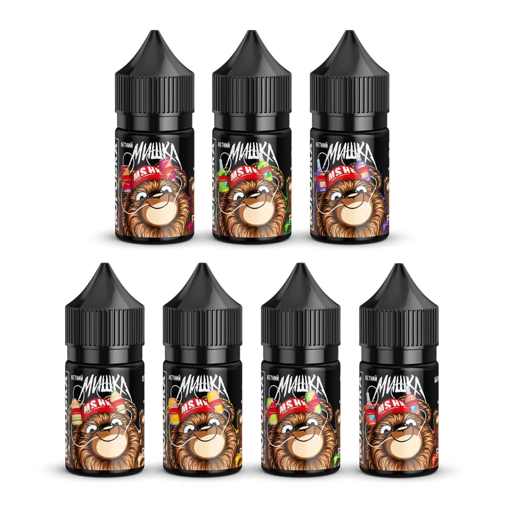 Жидкость ЛЕТНИЙ МИШКА 5 Все вкусы Жидкость ЛЕТНИЙ МИШКА 5 Все вкусы