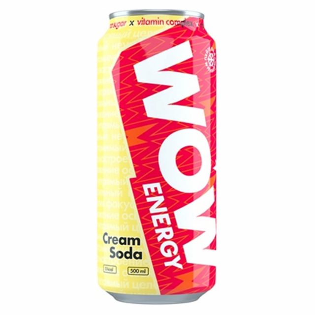 Напиток WOW 0.5л Cream Soda