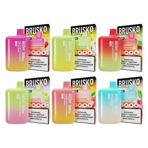 BRUSKO MAGIC 3000 Все вкусы